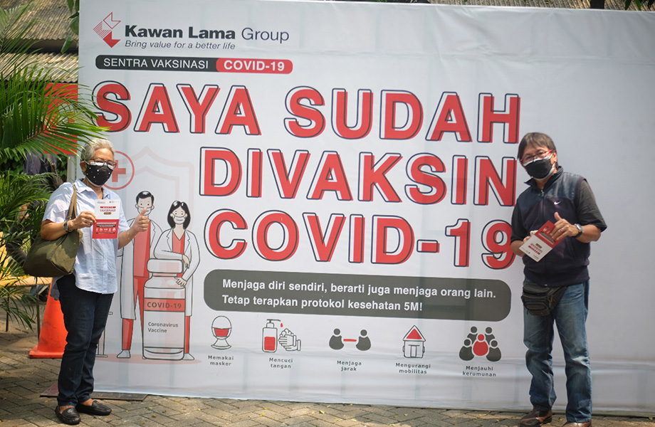 Kawan Lama Group Provides Covid Vaccination Center To Support The